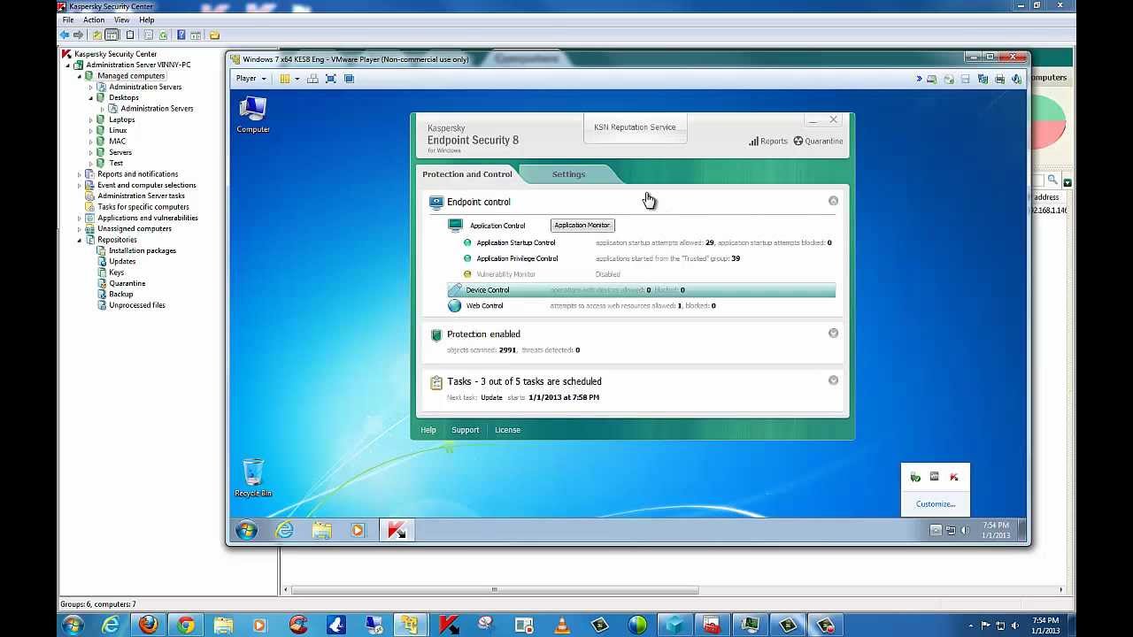 uninstall gfi endpoint security agent service